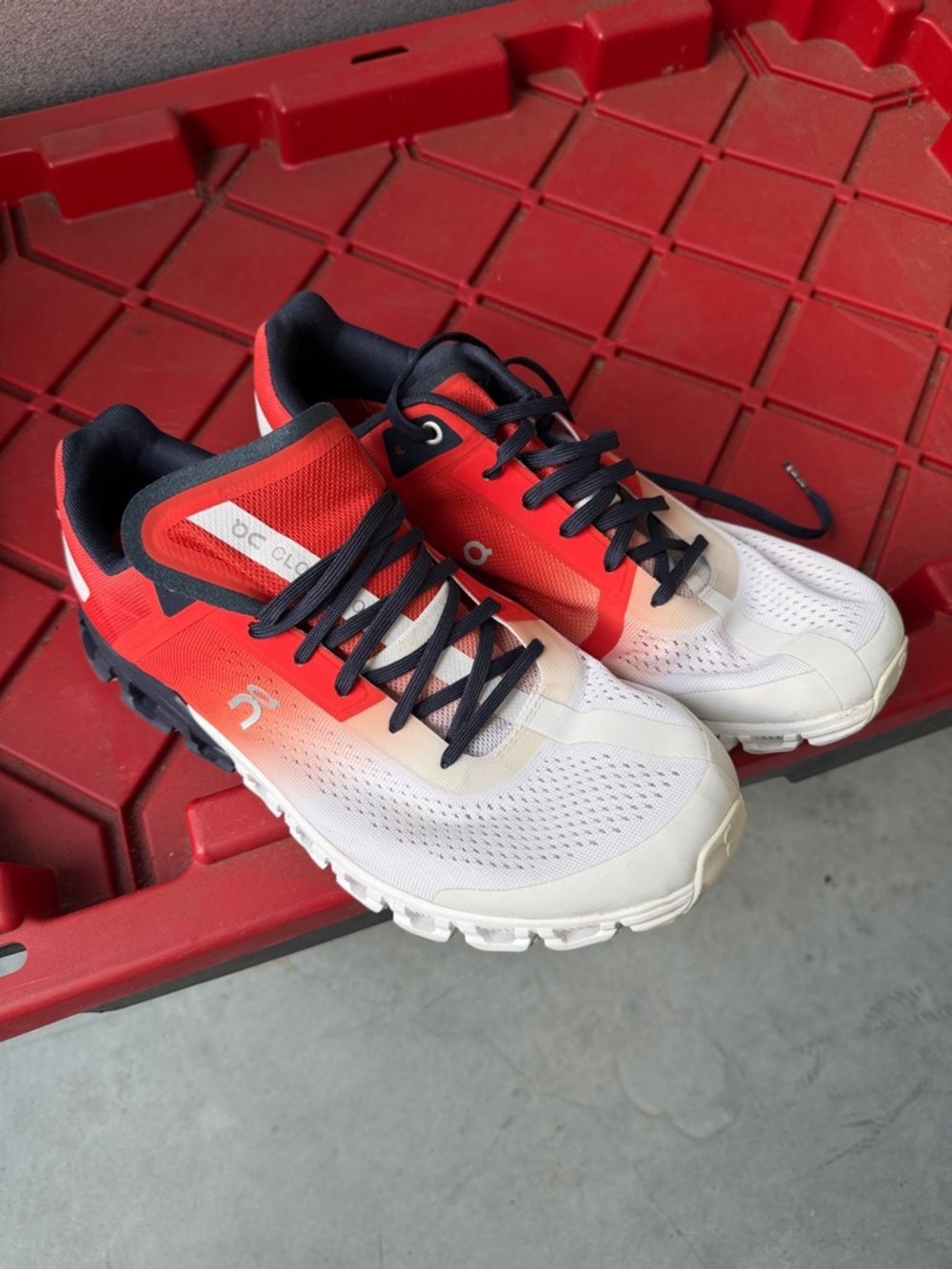On Running Cloud Flow Men’s Shoes Size 10